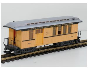 LGB 3083 Baggage & Express car Denver & Rio Grande Western, Discolored