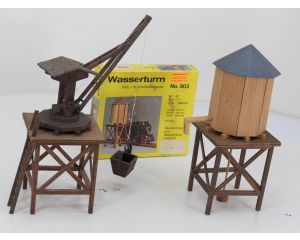 HMB 902 & 903 Verladekran & Wasserturm Fur LGB, Pola, Gartenbahn