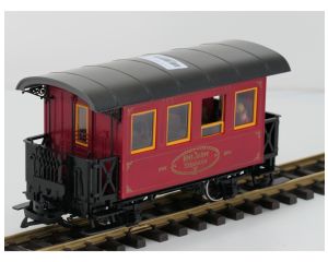 LGB 1981 Personenwagen, 3 Figuren, Metallrader
