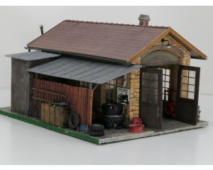 POLA 330958 Landmaschinen werkstatt Ludwig Bauer gebouwd model, Verlichting