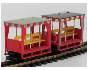 LGB 3041 Set van 2 Veldbaanwagon's