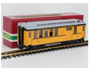 LGB 3083 Baggage & Express car Denver & Rio Grande Western