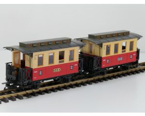 LGB 30110 Set 2x Personenwagen 2e klasse