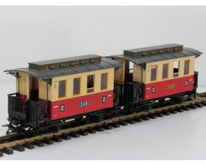 LGB 30110 Set 2x Personenwagen 2e klasse