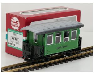 LGB 34076 Bi 33 Höllerhansl Stainzer Lokalbahn Flascherlzug, mit Metallrader