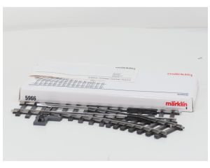 Märklin Spur1 5966 Wissel Rechts, Met handbediening, R 600mm 30&#039;