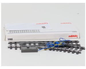 Märklin Spur1 5966 Wissel Rechts, Elektrisch, R 600mm 30&#039;