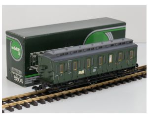 Märklin Spur1 5804 Abteilwagen 3-achsig DB III, Innenbeleuchting, Stromabnahme, Metallrader