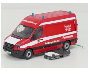 Prehm-Miniaturen 500300 Feuerwehr Rettungswagen 1:24