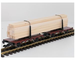 Märklin 54804 Maxi Drehschemelwagen Langholzwagen