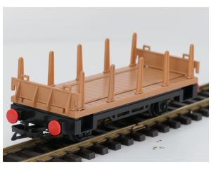 Playmobil 4105 platte wagen met rongen