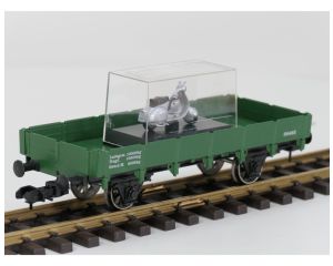 Märklin Spur1 54403 Niederbordwagen 26462 mitt 1:32 Vespa 150 GS von Schuco