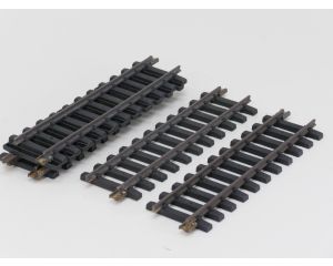 bachmann Set 5x 30cm messing Rails, Met Schroefbare railverbinders