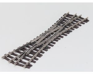 THIEL 2001 Doppelkreuzweiche 15° Nickel, Buiten gebruikt