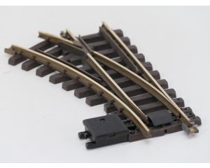 LGB 12100 Handweiche links,R1,30 Grad, Met Schroefbare railverbinders