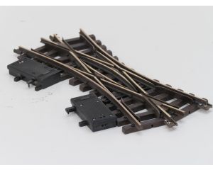 LGB 12260.Doppelkreuzweiche,R1,22.5, Met Schroefbare railverbinders