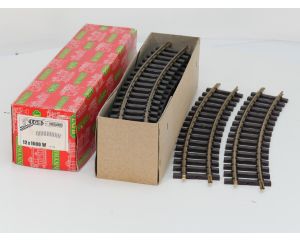 LGB 16000 Doos 12St. Gebogenes Gleis,R3,22.5 Grad