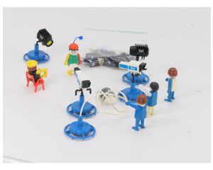 Playmobil 3301 3351 3524 set met motorcrosser, TV studioset en rallywagen #9513