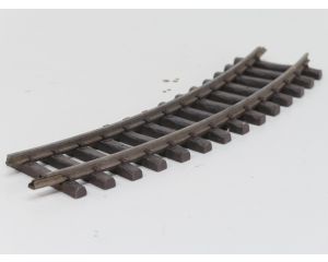 LGB 15000 Gebogenes Gleis,R2,30 Grad, Ongepoetst, Buiten gebruikt