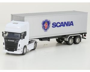 Schaal 1:32 Welly Scania R730 trekker met trailer #9371