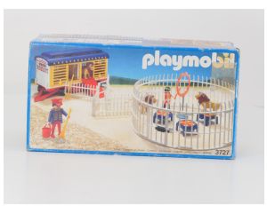 Playmobil 3727 Circus Dierenwagen en Piste met OVP #9523
