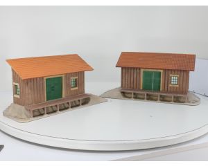 POLA 330905 Relief - Güterschuppen gebouwd model