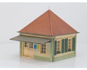 PIKO 62031 Gepäckabfertigung Felsberg gebouwd model