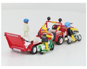 Playmobil 3143 tereinwagen met motoren VVP #9567