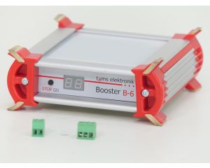 Schaal Z tot II Tams Elektronik GmbH 40-19607-01 B-6 booster + Mean Well adapter #9392