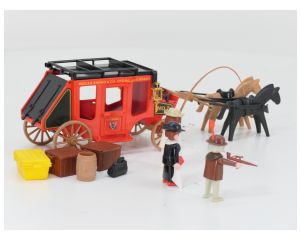 Playmobil 3245 A Western postkoets 95% compleet #9591