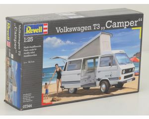 Revell 7344 1:25 Volkswagen T3 Camper Westfalia Plastik-Modellbausatz