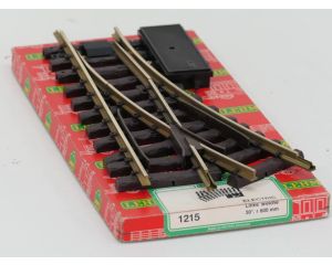 LGB 1215 Elektr.Weiche links, R1,30Grad, (oud model aandrijving)