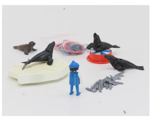 Playmobil 3518 Circus Zeeleeuwenset + 3248 + 3496 + 3364 Compleet #9599