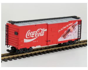 LGB 4391 Amerikaanse Boxcar Coca-Cola You Can't Beat the Feeling! Vitrinemodell