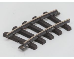 LGB 11020 Gebogenes Gleis, R1,15 Grad, Ongepoetst, met Schroefbare railverbinders