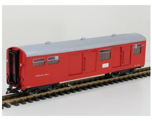 LGB 30690 RhB Pack & Postwagen Selbstbau Rhatische Bahn  Metallrader, Stromabnahme, Innenbeleuchtung