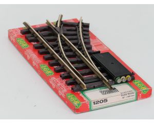 LGB 1205 Elekt.Weiche rechts,R1,30 Grad  (oud model aandrijving)