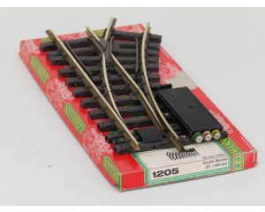 LGB 1205 Elekt.Weiche rechts,R1,30 Grad  (oud model aandrijving)