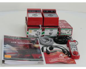 LGB Digitaal Set 50110 & 55005 & 55016 Transformer 100VA & Digitaalcentrale & Lok - Handy & Map Spoorwijzer