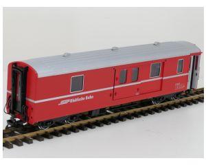 LGB 30690 RhB-Gepäckwagen D 4217 mit Metallrader