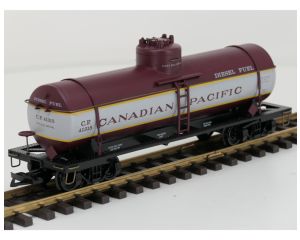 Aristo Craft 41315 G Scale Canadian Pacific Single Dome Tank Car