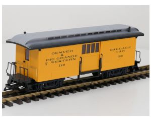LGB 3084 D&RGW Aspen Gold Baggage Car nr 126