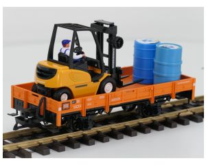 LGB 4010 G Met Heftruck en Vaten