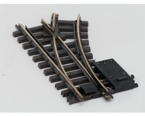 LGB 12050 Elekt.Weiche rechts,R1,30 Grad., Met Schroefbare railverbinders
