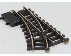 LGB 12050 Elekt.Weiche rechts,R1,30 Grad., Met Schroefbare railverbinders