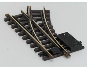 LGB 12050 Elekt.Weiche rechts,R1,30 Grad., Met Schroefbare railverbinders