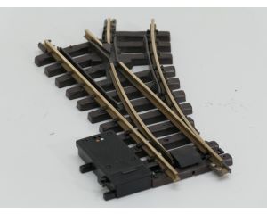 LGB 12050 Elekt.Weiche rechts,R1,30 Grad., Met Schroefbare railverbinders
