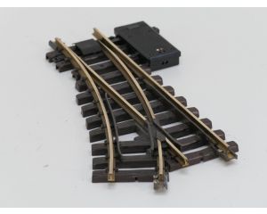 LGB 12050 Elekt.Weiche rechts,R1,30 Grad., Met Schroefbare railverbinders