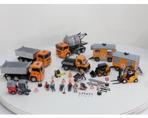 Dickie Power Team Strassenbau Set +/- 1:24 Set 8 St.