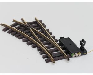 LGB 1215 Elektr.Weiche links, R1,30Grad, Inc. Weichenlaterne met verlichting (oud model)